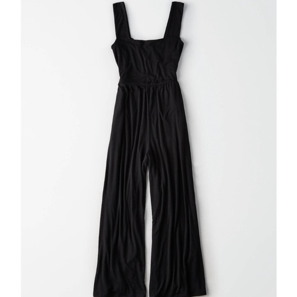 American Eagle Outfitters Pants - NWT AE Square Neck Stretchy Knit Jumpsuit